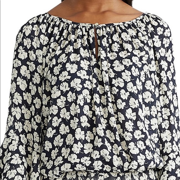 Chaps sM Georgette blouse. - Picture 3 of 7